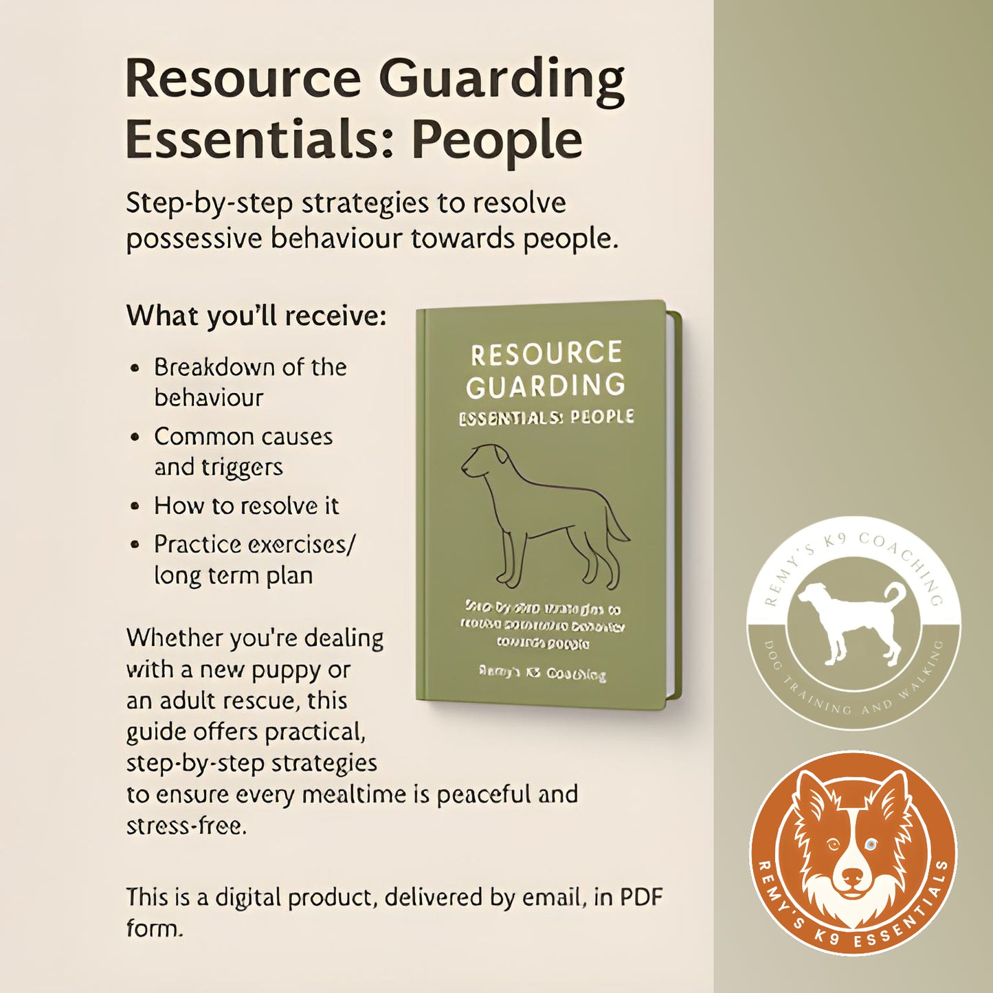 Resource Guarding Guide (People) - Remy's K9 Coaching