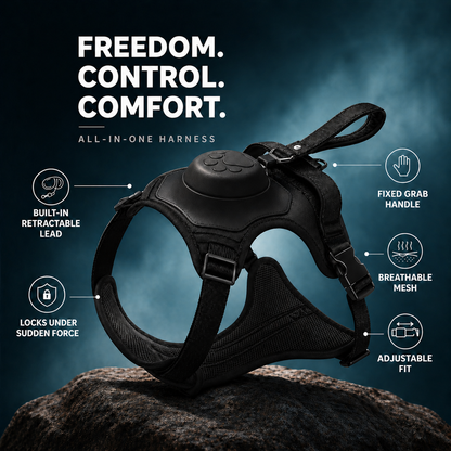 Set Tali Abah Anjing dan Tali Boleh Tarik - All-In-One