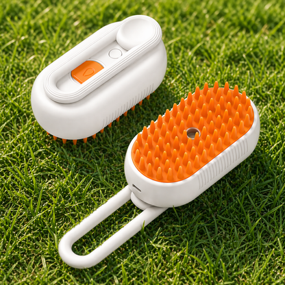 VapourGroom™ Steam Pet Brush - Precision Brushing with Powerful Steam