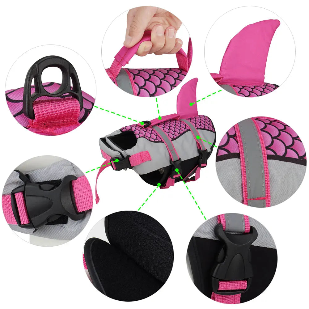 K9 Shark Life Jacket Vest - Shark