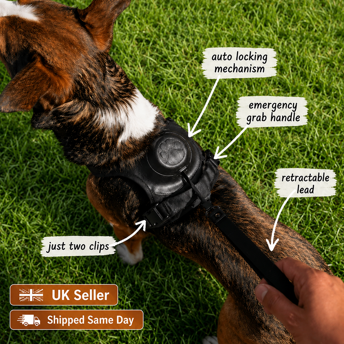 Click & Go™ Harness - Auto-Locking Built-in Lead