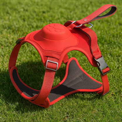 Dog Harness and Retractable Leash Set - All-In-One